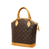 ルイ ヴィトン モノグラム ロックイット トートバッグ M40102 ブラウン PVC レザー レディース LOUIS VUITTON 【中古】